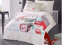 Постельное белье ранфорс TAG - R4035, подростковый